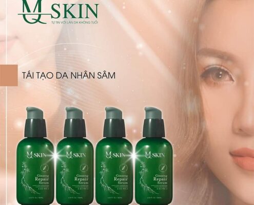 Cách sử dụng serum thay da nhân sâm MQ Skin