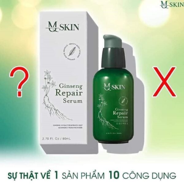[HOT] DÙNG SERUM TÁI TẠO DA NHÂN SÂM MQSKIN CÓ BỊ DỊ ỨNG, SƯNG ĐỎ KHÔNG.?